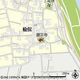 慶正寺周辺の地図
