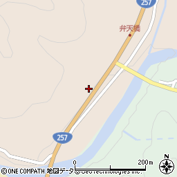 岐阜県恵那市上矢作町4007周辺の地図