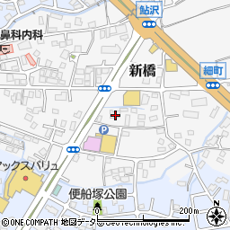 静岡県御殿場市新橋458周辺の地図