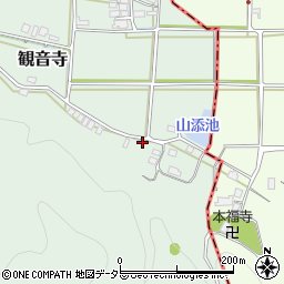 京都府福知山市観音寺128周辺の地図