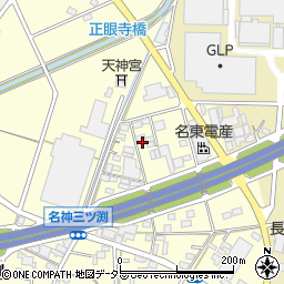 愛知県小牧市三ツ渕1889-3周辺の地図