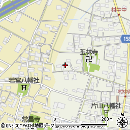 愛知県小牧市村中270周辺の地図