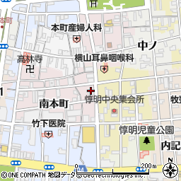 京都府福知山市南本町269-1周辺の地図