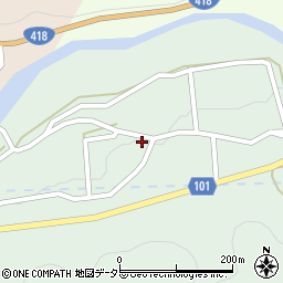 岐阜県恵那市上矢作町627周辺の地図