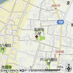 愛知県小牧市村中691周辺の地図