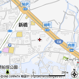 静岡県御殿場市新橋389周辺の地図