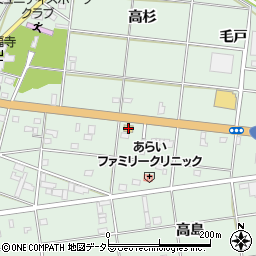 ぎふ初寿司周辺の地図