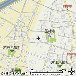 愛知県小牧市村中663周辺の地図