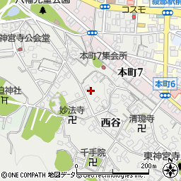 京都府綾部市神宮寺町渡り畔17周辺の地図