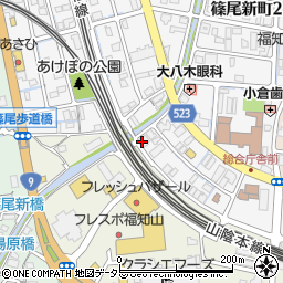 株式会社アートネイチャー　福知山店周辺の地図