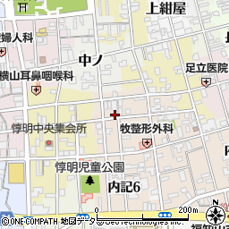 京都府福知山市内記６丁目北周辺の地図