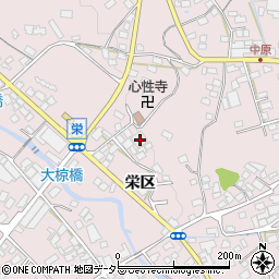 岐阜県多治見市笠原町栄区1389-1周辺の地図