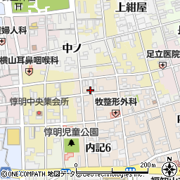 京都府福知山市内記（６丁目北）周辺の地図