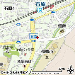 京都府福知山市石原1丁目107周辺の地図
