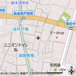 愛知県小牧市東田中1717周辺の地図