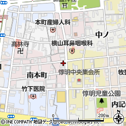 京都府福知山市南本町269周辺の地図