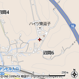 柚沢公園周辺の地図