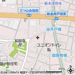 愛知県小牧市東田中691周辺の地図