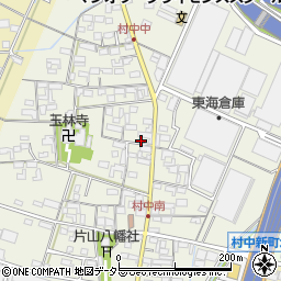 愛知県小牧市村中723周辺の地図