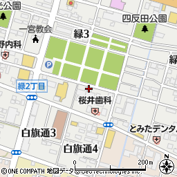 仏壇堂周辺の地図