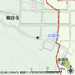京都府福知山市観音寺125周辺の地図