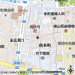 京都府福知山市南本町262-6周辺の地図