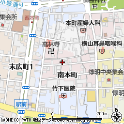 京都府福知山市南本町266周辺の地図