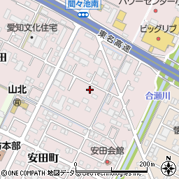 ファミハイツＡ周辺の地図