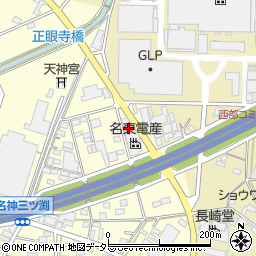 愛知県小牧市三ツ渕1894周辺の地図