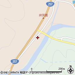 岐阜県恵那市上矢作町4009周辺の地図
