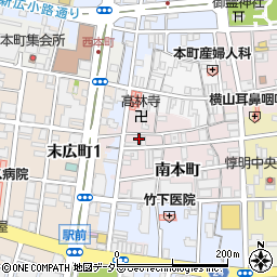 京都府福知山市南本町264周辺の地図