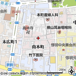 京都府福知山市南本町79-2周辺の地図