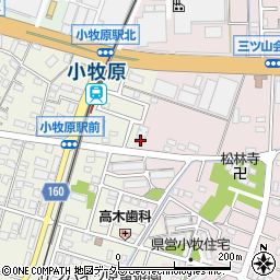 愛知県小牧市東田中459周辺の地図