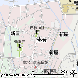 神奈川県小田原市小台136周辺の地図