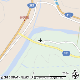 岐阜県恵那市上矢作町895周辺の地図