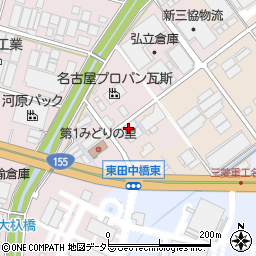 愛知県小牧市東田中1246周辺の地図