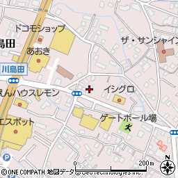 静岡県御殿場市川島田375-3周辺の地図