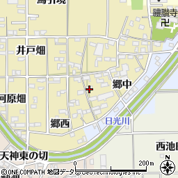 愛知県一宮市大和町福森郷中56周辺の地図