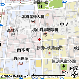 京都府福知山市南本町134周辺の地図