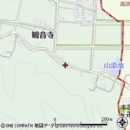 京都府福知山市観音寺115周辺の地図