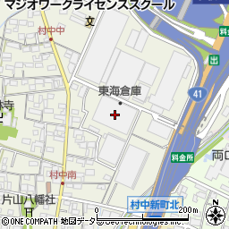 愛知県小牧市村中452周辺の地図