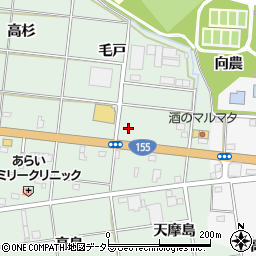 愛知県一宮市南小渕小森36周辺の地図