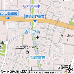 愛知県小牧市東田中1724周辺の地図