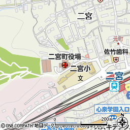 〒259-0100 神奈川県中郡二宮町（以下に掲載がない場合）の地図