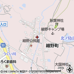 愛知県春日井市細野町3197周辺の地図