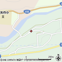 岐阜県恵那市上矢作町650周辺の地図