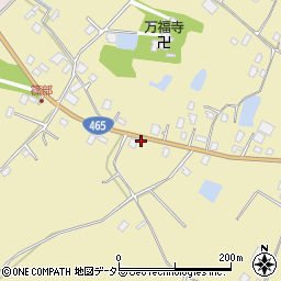 千葉県富津市篠部2473周辺の地図