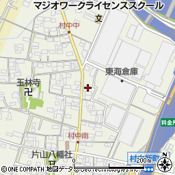 愛知県小牧市村中748周辺の地図
