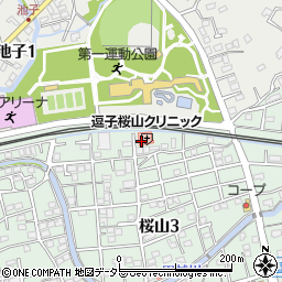 逗子桜山クリニック周辺の地図