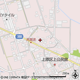 岐阜県多治見市笠原町上原区1094周辺の地図